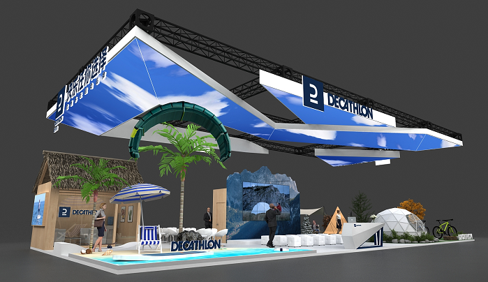 鄭州展臺布展搭建時產(chǎn)品該如何擺放 才能獲取關(guān)注度?