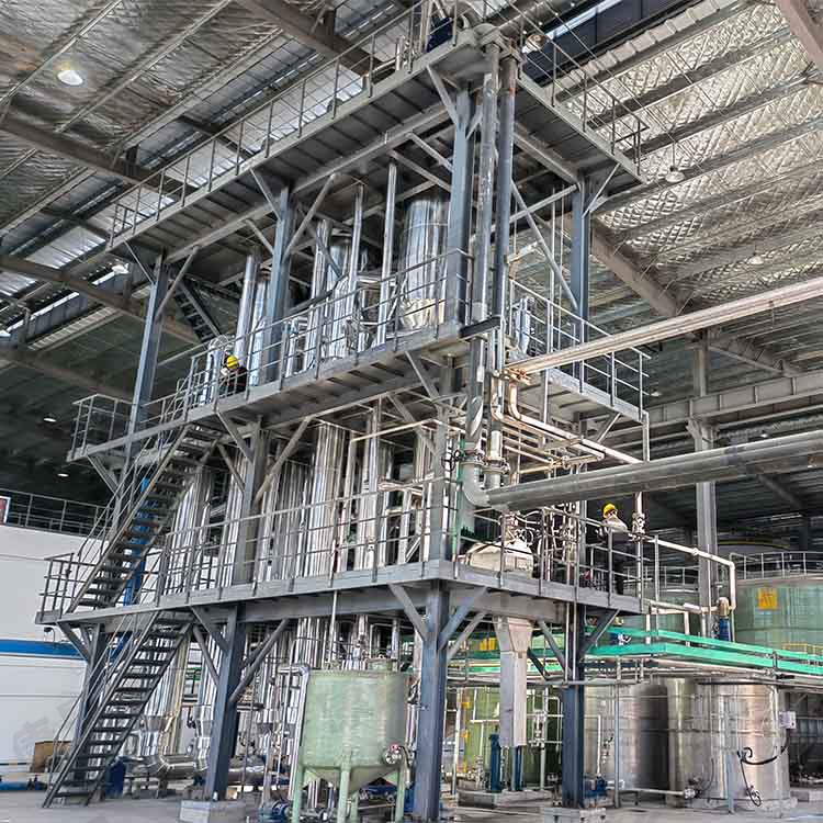 垃圾焚燒飛灰處置行業(yè)垃圾爐洗煙廢水多效蒸發(fā)結晶系統(tǒng)